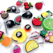 [FRUIT CHARM] JIBBITZ 附涼鞋,超可愛水果圖案魅力貼紙