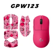 可愛卡通GPW二代三代滑鼠防滑貼 狗屁王一代保護貼防汗貼 貼背