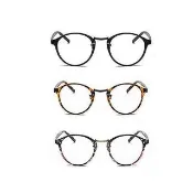 【ENANSHOP 惡南宅急店】【0029S】復古平光眼鏡 送鏡袋鏡布 多款任選 眼鏡 黑框眼鏡