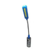 (店+)台灣製 8W LED 充電式蛇燈 廣面照射 底部附磁鐵 旋轉式調光蛇燈手電筒 工作燈 HL-9018 中崙五金