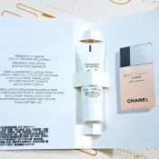 香奈兒 初生光采透亮妝前乳🍑2.5ml🍑CHANEL 珍珠光感新一代防護妝前乳 輕盈版 玫瑰粉色飾底乳 防曬隔離霜旅行瓶