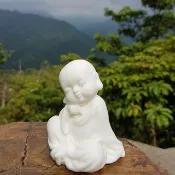 淨念吉祥小沙彌之一念 - 擴香石含具吸濕防潮性