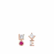 [昇恆昌宅配網] Ever Rich Jewelry 昇恆昌珠寶 Le Petit Fancy Earrings Le Petit Fancy_熱情鑽石耳環_LOVE