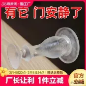 【小雲精選國際購】器硅膠門吸免打孔新款大門防撞神器門后頂門抵門門阻門擋門頂地吸