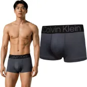 Calvin Klein Bold 男內褲 單件 絲質速乾高彈力男平口褲/四角褲/CK內褲-深灰色