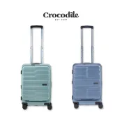Crocodile鱷魚皮件 20吋PC行李箱 擴充旅行箱 雙層防盜拉鍊 靜音輪-0111-08920