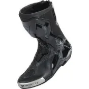 新莊【騎士瘋】DAiNESE TORQUE OUT D1 LADY 女版 頂級長筒賽車靴．黑