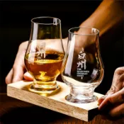 客製化【玻璃杯】刻字訂製logo印字 聞香杯  專業ISO品鑑杯 烈酒杯 鬱金香杯 威士忌來圖