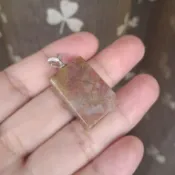 《希晶晶石》珊瑚玉/菊花玉項鏈墜/吊墜 玉化 實物拍攝 一物一拍 無修圖無濾鏡 台灣現貨不用等  BDE-B150