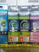 百家樂百貨市場 博朗歐樂b原裝成人牙刷頭Oral-B eb20 eb50 eb60x成人牙刷頭