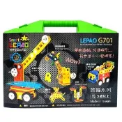 【LEPAO 樂寶】潛能開發積木-齒輪組