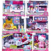 《實在購模型》Hello kitty 凱蒂貓救援客機飛機遙控快餐車KT救護車兒童女孩玩具