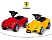 法拉利Ferrari 458原廠授權助步車學步車滑步車push bike玩具車嚕嚕車妞妞車滑板車黃色紅色