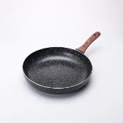 【CookPower 鍋寶】原礦大理石不沾鍋平底鍋30CM(IH/電磁爐適用)