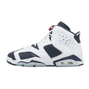 Nike 休閒鞋 Air Jordan 6 Retro GS 大童 女鞋 白藍 AJ6 [ACS] 384665-164