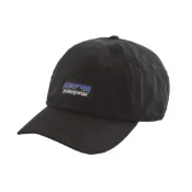 保證全新正品 Patagonia P-6 Label Trad Cap Black Logo 6分割 老帽 黑
