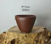 古瓷堂日本回流瓷器 宜興紫砂杯 原礦底槽清高斗笠束口主人杯 9*7cm 200cc 帶底章 無添加酸洗 砂質顆粒感 實物實拍 僅此一件 台灣