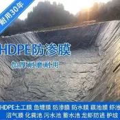 【台灣公司 可開發票】魚池防水布魚塘防滲膜蓄水池專用膜土工膜防漏水護坡膜魚塘專用膜