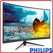 賣電腦 PHILIPS 飛利浦 322M8CP 32型曲面電競螢幕 240Hz反應/0.5ms極速/HDMI/DP