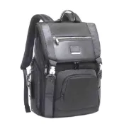 【全新特價商品】頂級美國名牌 TUMI 2025年新款大型後背包 全新 全真皮內隔間為彈道尼龍材質 識貨的就懂~日本購回