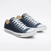 【CONVERSE】休閒鞋 男鞋 女鞋 帆布鞋 低筒 ALL STAR OX 藍 M9697C