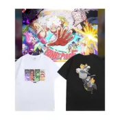 聯名ONE PIECE 航海王T恤 蛋頭島篇周邊 新四皇 熾天使 艾斯動漫上衣