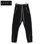 【DOKODEMO】Rick Owens RU01D3370-BA 黑色 Bauhaus Jogger TECUATL 運動褲 / 運動褲 44 碼 [二手]