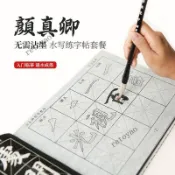 ❤️可開發票❤️顏真卿毛筆初學者入門書法練習紙水寫布國小生多寶塔碑字帖10頁冊