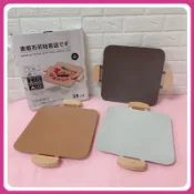 附發票💐 韓式麥飯石方形燒烤盤 31cm 烤盤 烤肉盤 煎盤 煎烤盤 卡式爐烤盤 烤肉 燒烤盤 野餐