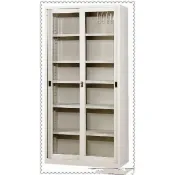 【大富精緻家具】《207-08 3*6尺-連座書櫃》拉門 鐵拉門 三層式 理想櫃 公文櫃 置物櫃 文件櫃.資料櫃 玻璃鐵