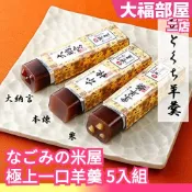 日本原裝 なごみの米屋 栗子羊羹 極上羊羹 50g 五入 成田山表參道老舖 一口羊羹 和菓子 日式點心