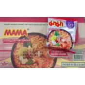 泰國🇹🇭整箱團購區 MAMA銀色 蝦味麵 Shrimp Tom Yum Flavour大包95g 泡麵