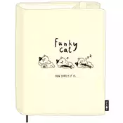 【三民網路書店】帆布書衣 25K-三貓