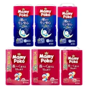 (店+)【MAMYPOKO】日本 哆啦A夢 輕巧褲/晚安褲 尿褲 拉拉褲 增量版 尿布 紙尿布 紙尿褲