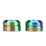 【Lixada】4Pcs/Lot TC4 鈦剎車卡鉗固定螺栓墊片墊片用於山地自行車(彩色)