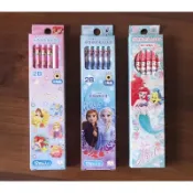 ＊賣場全現貨＊日本製☆ Disney迪士尼公主/艾莉兒公主/冰雪奇緣2 新發售款 2B六角軸鉛筆盒套組（日本直送，正版商