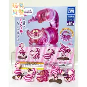 「玩具爽雙」現貨 T-arts 轉蛋 扭蛋 迪士尼 愛麗絲夢遊仙境 柴郡貓 妙妙貓 公仔 全5種