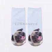沙皮狗短襪汪星人帆船襪