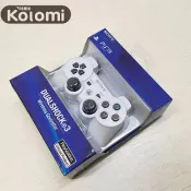 台灣（有貨72小時出貨） PS3遊戲手把 12H 贈充電線 PS3無線控制器 雙震動 全新盒裝 無線手把 副廠