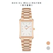 Daniel Wellington DW Bound 32x22mm 經典摩登金屬方錶-兩色任選