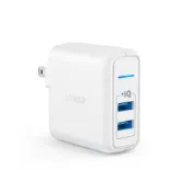 【竭力萊姆】全新 18月保固 ANKER PowerPort 2 Elite 24w 兩孔 快速充電器 PowerIQ