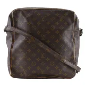 【DOKODEMO】二手LOUIS VUITTONMarceau 單肩包，復古款 M40264，Monogram 帆布，棕色，A5 拉鍊款，男女通用
