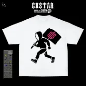 【現貨當天出貨】GOSTAR台灣品牌 280g純棉重磅 美式上衣 原創設計 透氣3D直噴 特殊設計LOGO 美式翻玩