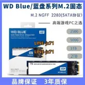 WD/西部數據Blue藍盤250G 500G西數固態硬盤M.2 2280 SATA協議SSD