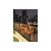 (店+)陽台欄杆掛桌 創意休閑小吧台 實木小戶型可摺疊桌 家用護欄懸挂吧台桌