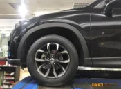 【小茵輪胎舘】 類馬自達 MAZDA CX5 原廠樣式 17吋 鋁圈 5孔車系適用 7.5J ET40 亮鐵灰車面