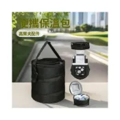 (店+)✈️免運 買菜推車 保溫購物車 手拉買菜車 折疊手拉車 新款高爾夫球推車冷卻器戶外大容量飲料食物手提便攜式圓桶保溫包