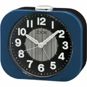 大高雄鐘錶城 seiko SK037 精工鐘 (QHE206L) 嗶嗶鬧鈴夜光指針貪睡鬧鐘 藍 9.9 x 11.3 x 4.6 cm｜樂天領券現折★全館特惠中★指定刷卡回饋10%