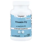【iHerb】Vitacost, Vitamin D3, 50 mcg (2000 IU), 300 Capsules