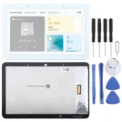 鼎盛貿易行 適用于for Google Nest Hub 原裝液晶觸摸總成 (顏色：白色)